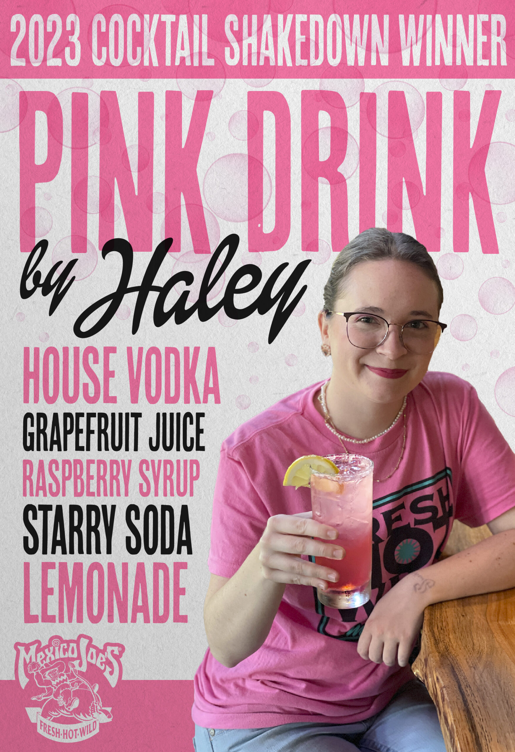 Haley Pink Drink 13x19@150